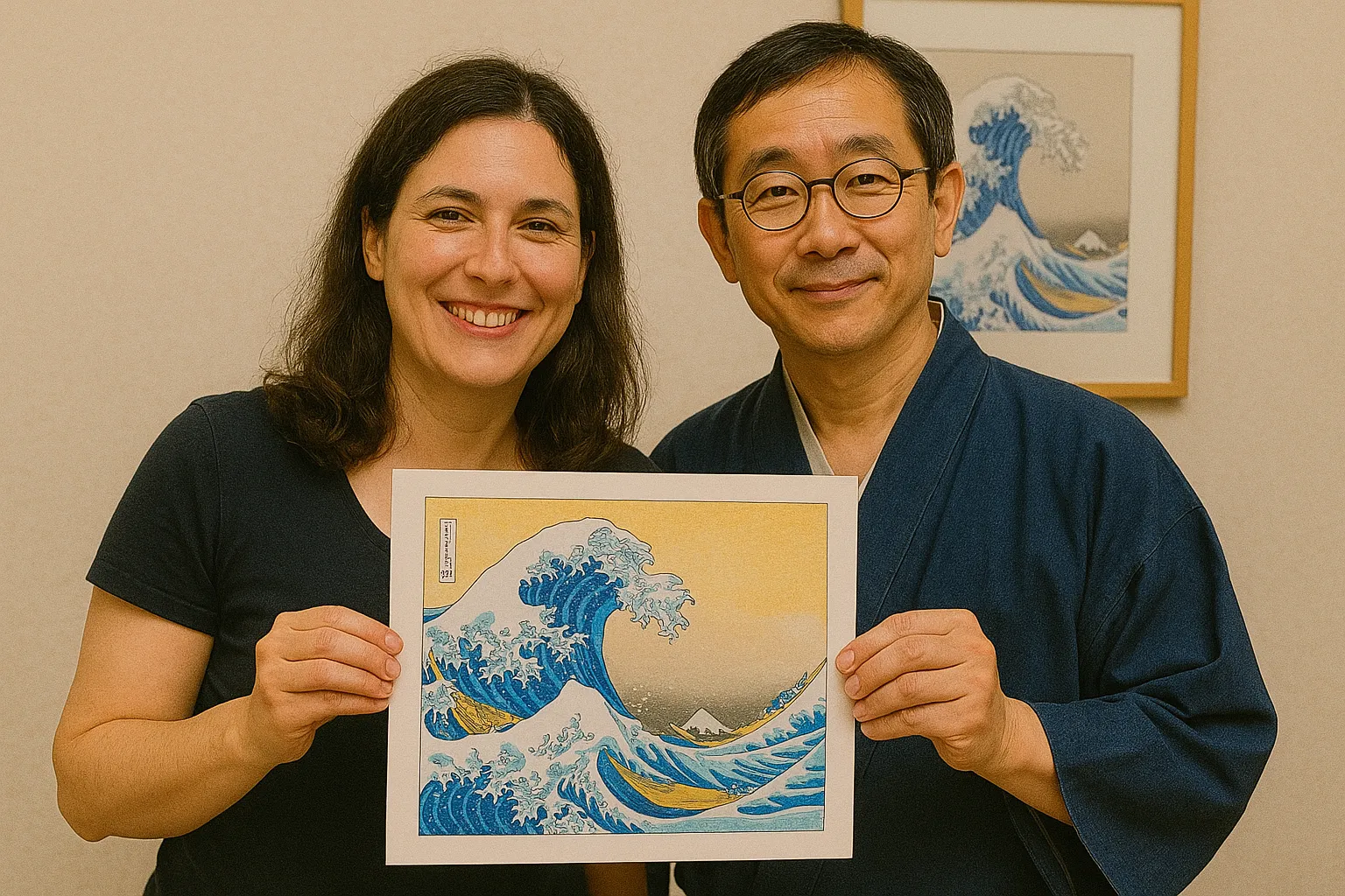 浮世絵塗り絵体験 (5)